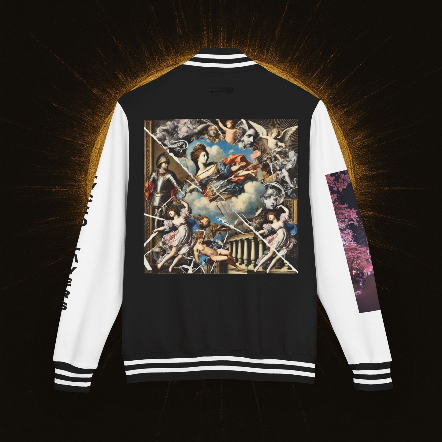 Chaotic Reverence Letterman Jacket
