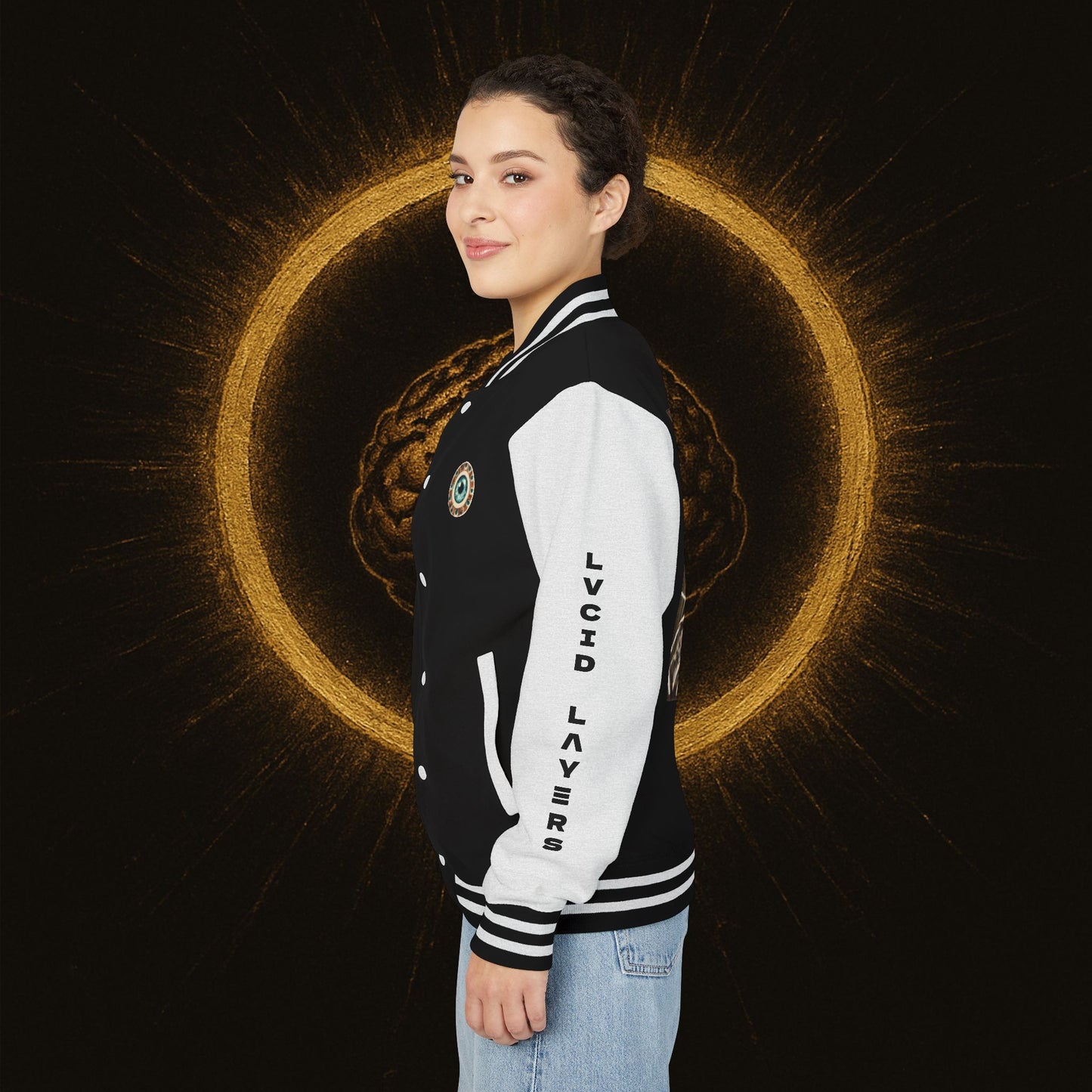 Chaotic Reverence Letterman Jacket