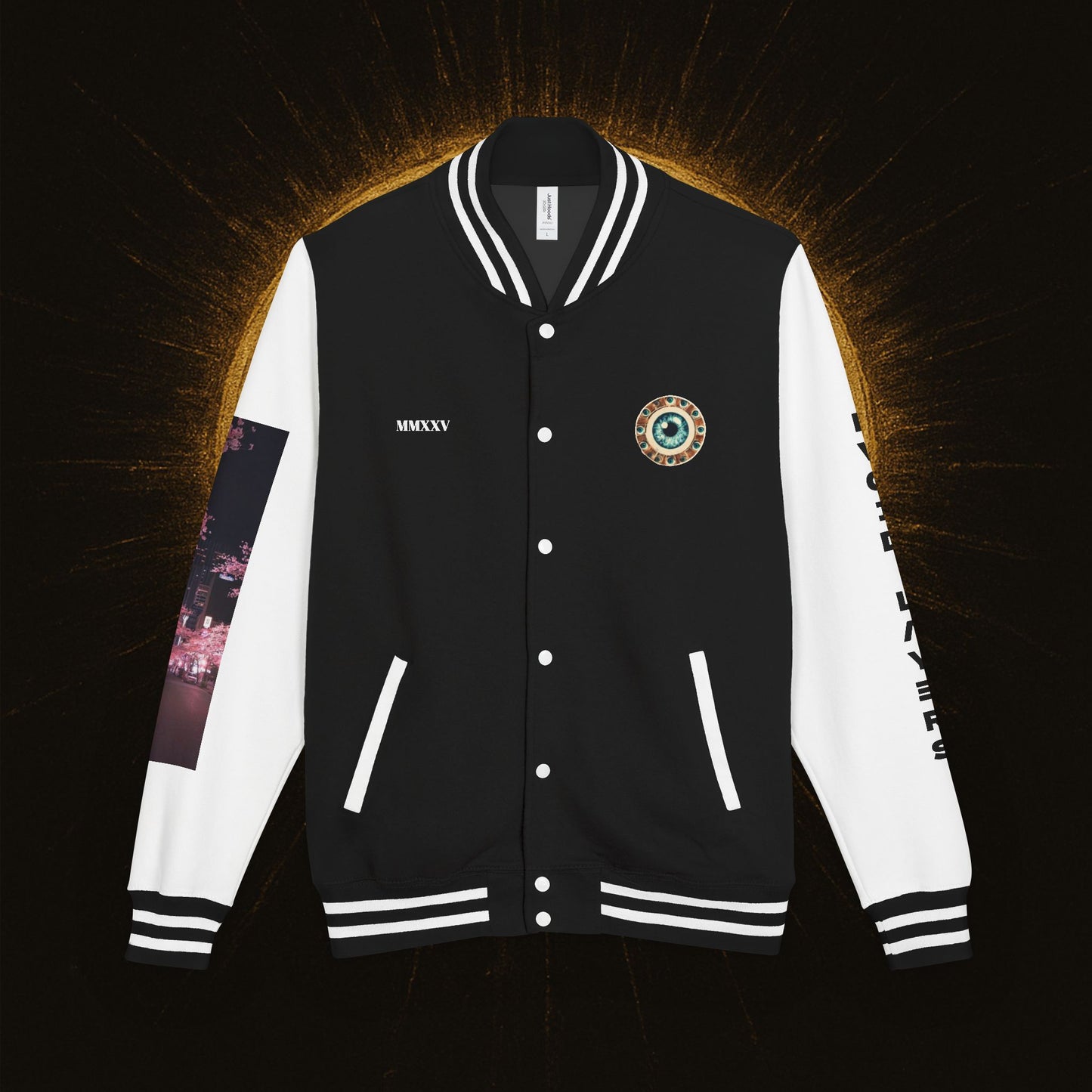 Chaotic Reverence Letterman Jacket